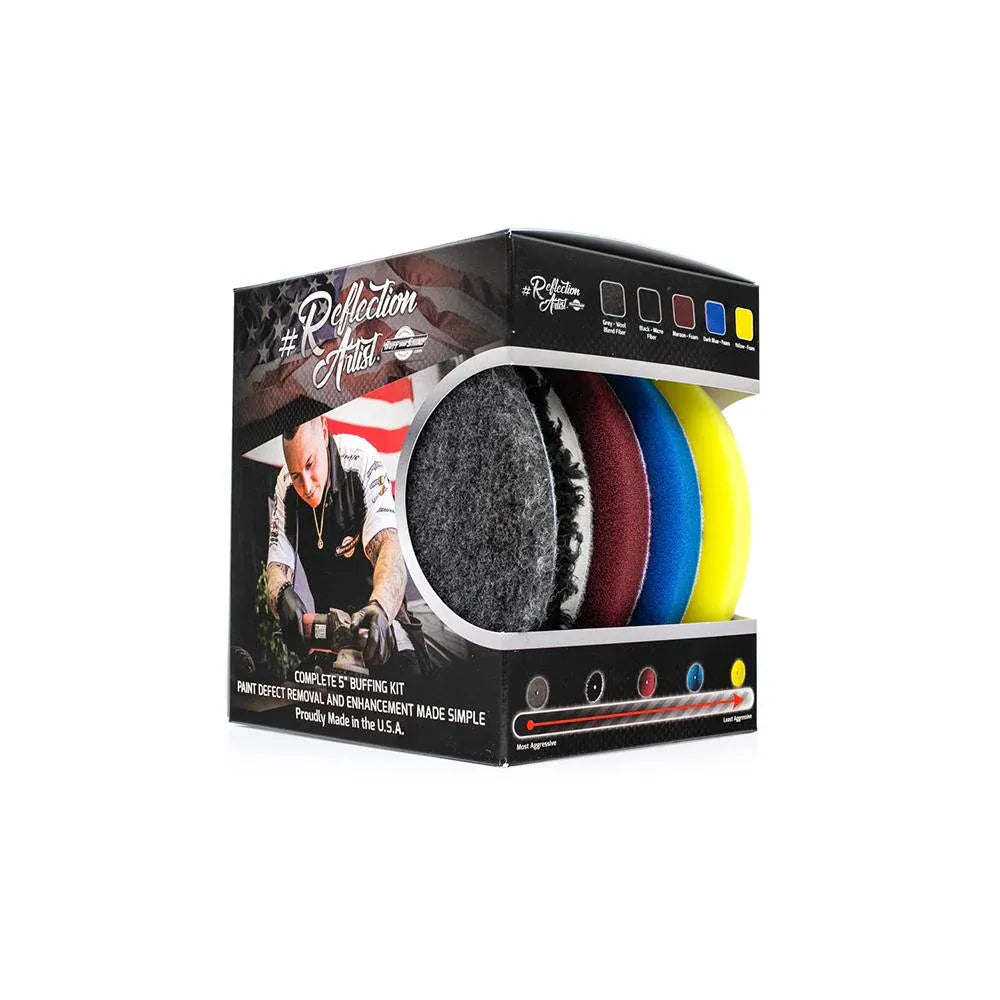 Buff and Shine Reflection Artist Complete Buffing Kit - 5"